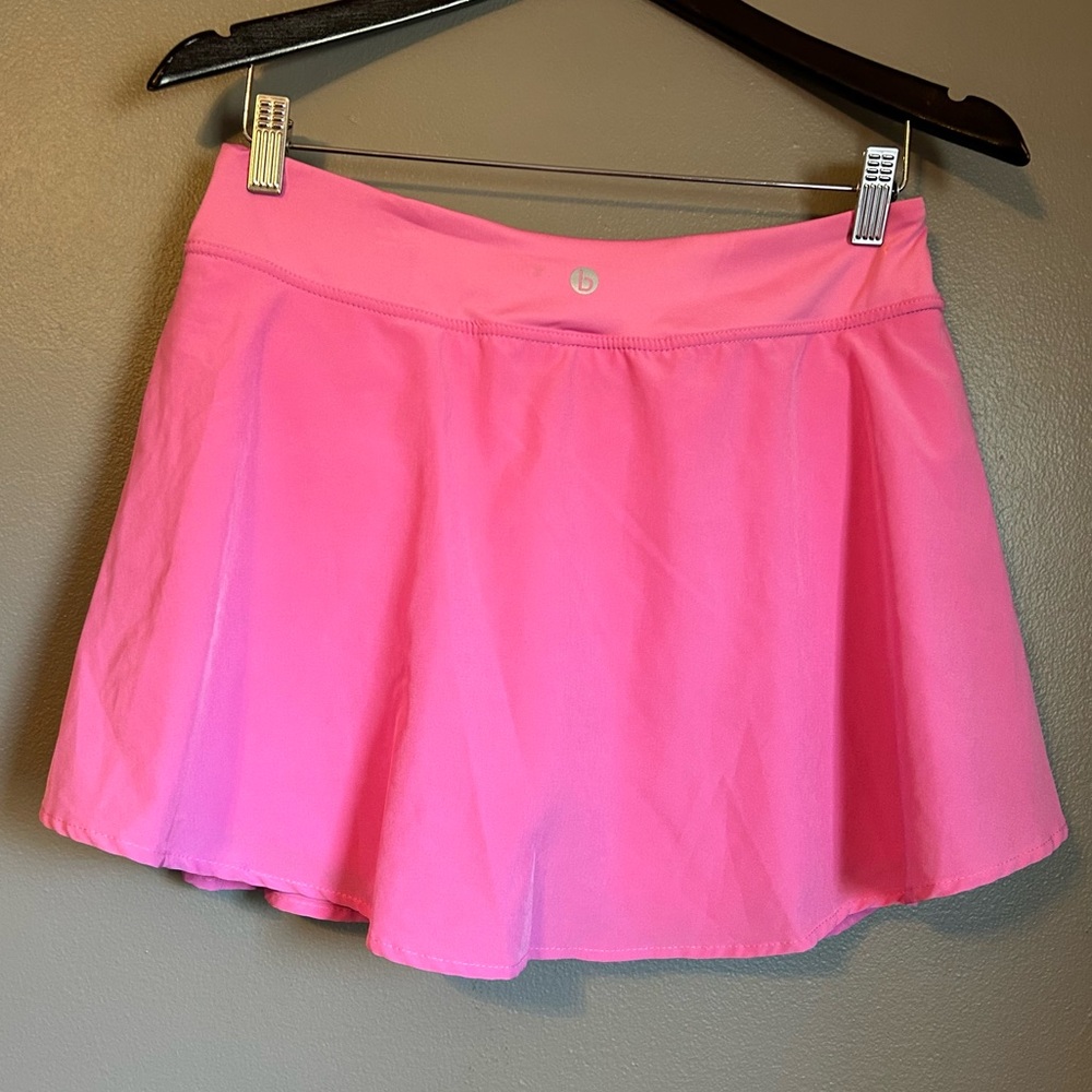NWT Cotton On Body Sz Large Recycled Polyester Pink Pleated Mini Tennis Skirt! - Picture 9 of 10